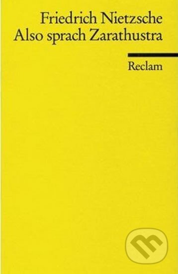 Kniha: Also Sprach Zarathustra (Friedrich Nietzsche). , 1986