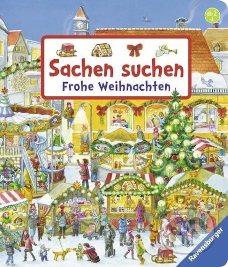 Kniha: Sachen suchen - Frohe Weihnachten (Susanne Gernhäuser). Ravensburger, 2016