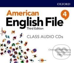 Kniha: American English File Third Edition Level 4: Class Audio CDs (Christina Latham-Koenig). Oxford University Press, 2020