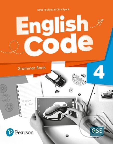 Kniha: English Code Level 4 Grammar Book with Video Online Access (Katie Foufouti). Pearson, 2022
