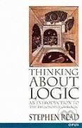 Kniha: Thinking about Logic (Stephen Read)