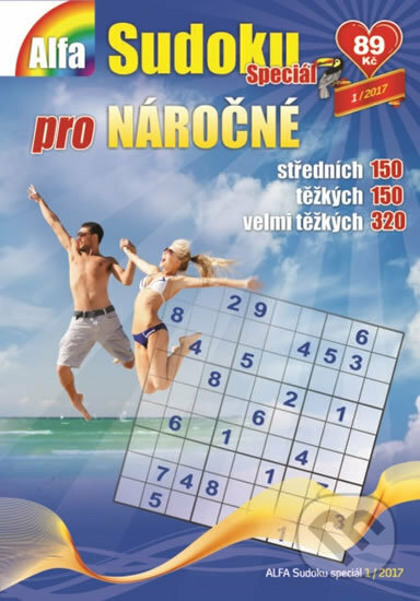 Sudoku speciál pro náročné 1/2017, Alfasoft, 2017