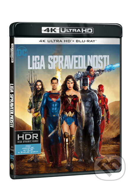Liga spravedlnosti Ultra HD Blu-ray - Zack Snyder, Magicbox, 2018