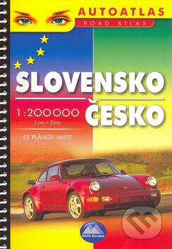 Kniha: Slovensko Česko 1 : 200 000 (Mapa Slovakia)