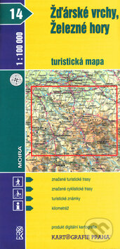 Kniha: Žďárské vrchy, Železné hory 1:100 000 (). , 2004