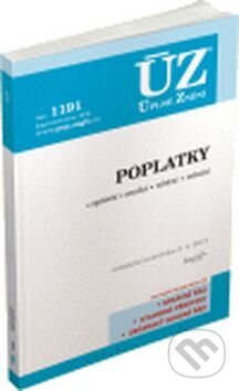 Kniha: ÚZ 1191 Poplatky správní, soudní, místní, ostatní (Sagit). Sagit, 2017