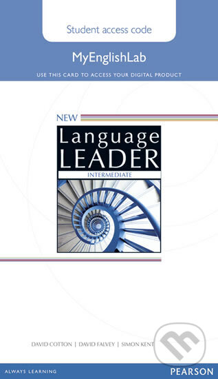 Kniha: New Language Leader Intermediate MyEnglishLab Access Card Standalone (autorů kolektiv). Pearson