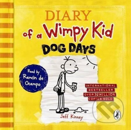 Kniha: Diary of a Wimpy Kid 4: Dog Days - CD Audiobook (Jeff Kinney). Penguin Books, 2011