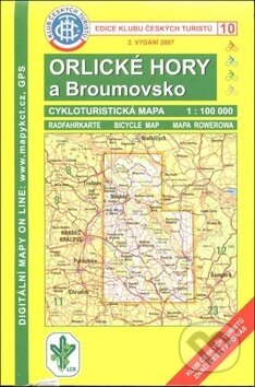 KČTC 10 Orlické hory a Broumovsko 1:100 000