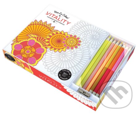 Kniha: Vive Le Color Vitality Coloring Book & Pencils (Slovart). Slovart, 2015