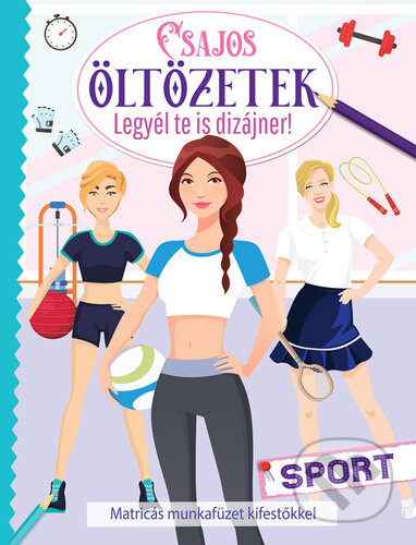 Kniha: Csajos oltozetek - sport (Foni book)