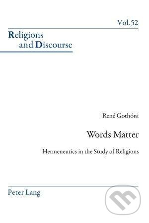 Kniha: Words Matter (René Gothóni). Peter Lang, 2011