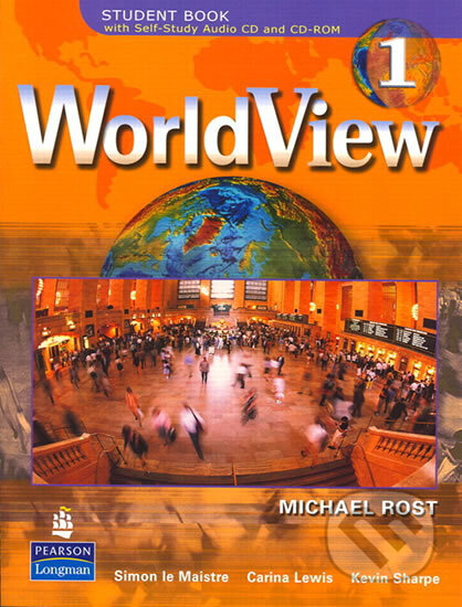 Kniha: WorldView 1 with Self-Study Audio CD and CD-ROM Workbook 1B (Michael Rost). Pearson, 2004