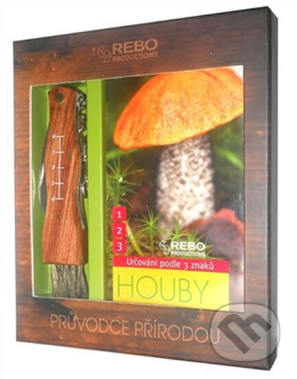 Kniha: Houby - Průvodce přírodou (BOX s nožíkem) (Ewald Gerhardt)