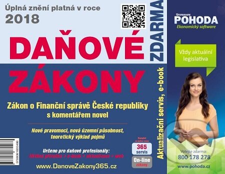 E-kniha: Zákon o Finanční správě 2018 s komentářem všech novel (Autorský kolektív). DonauMedia