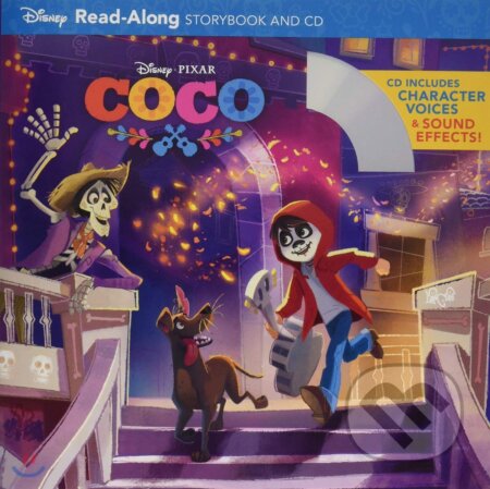 Coco Read-Along Storybook and CD, Disney, 2017