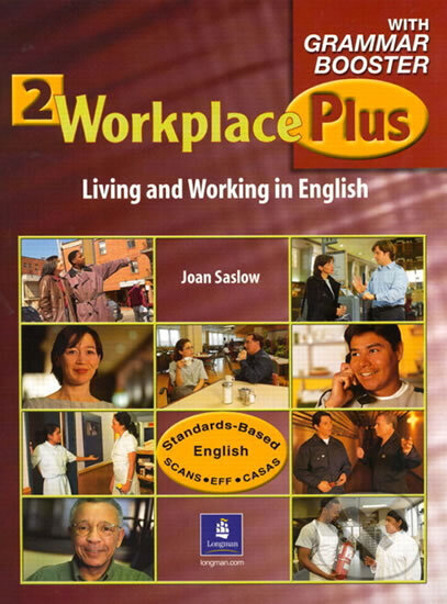 Kniha: Workplace Plus 2 with Grammar Booster Workbook (M. Joan Saslow)