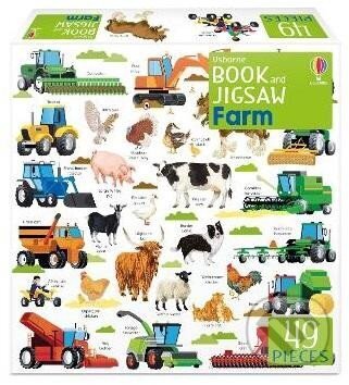 Usborne Book and Jigsaw Farm Usborne Publishing