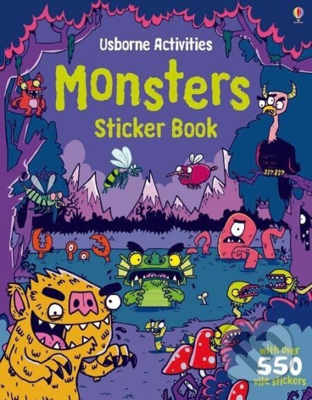 Kniha: Monsters Sticker Book (Kirsteen Robson). Usborne, 2012