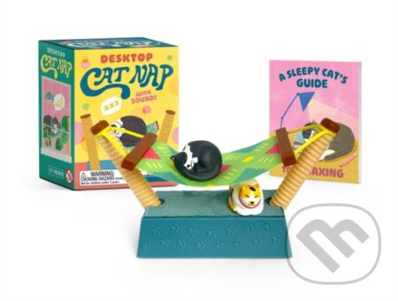 Desktop Cat Nap (With sound!) - Shaun Manning - kniha z kategorie Omalovánky, vystřihovánky, papír