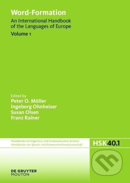 Kniha: Word-Formation (Peter O. Müller). De Gruyter, 2024