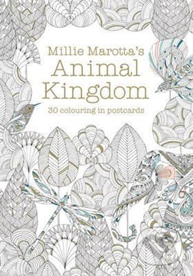 Kniha: Animal Kingdom: 30 colouring in postcards (Millie Marotta). Pavilion, 2016