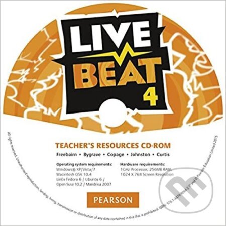Kniha: Live Beat 4 Teacher´s Resources CD-ROM (autorů kolektiv). Pearson, 2015