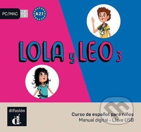 Kniha: Lola y Leo 3 (A2.1) – Llave USB (Klett). Klett, 2019