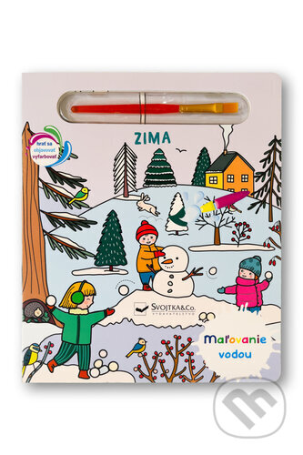 Kniha: Maľovanie vodou: Zima (Svojtka&Co.)