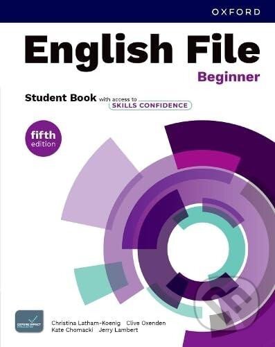 Kniha English File Fifth Edition Beginner Student´s Book with Skills Confidence