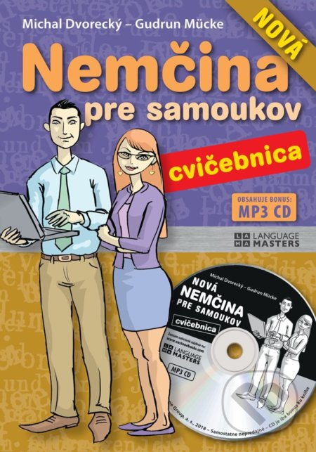 Nová nemčina pre samoukov - Cvičebnica - Michal Dvorecký, Gudrun Mücke, Eastone Books, 2018