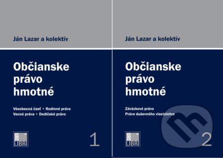 Občianske právo hmotné - Ján Lazar, IURIS LIBRI, 2018