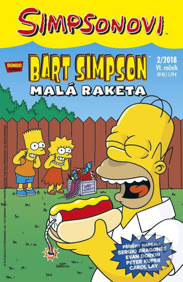 Bart Simpson 2/2018 (Malá raketa) - kniha z kategorie Komiksy