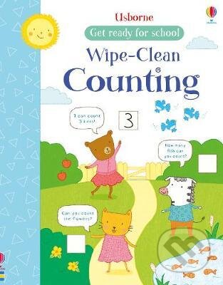 Wipe-clean Counting - Hannah Watson, Marina Aizen (ilustrácie), Usborne, 2018
