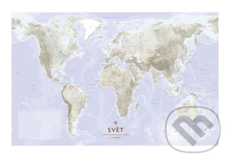 Svět - Cestovatelská mapa na desce 1:35 000 000 - kniha z kategorie Mapy