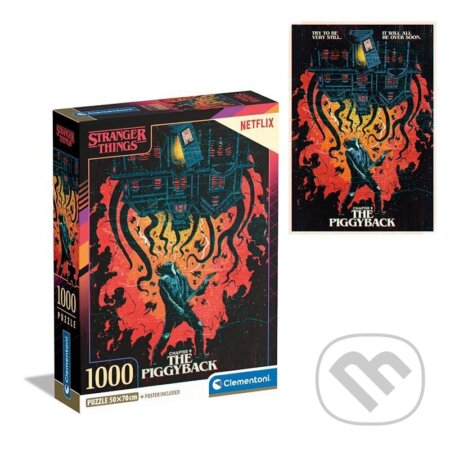 Puzzle: Puzzle Stranger Things: The Piggyback (Clementoni)