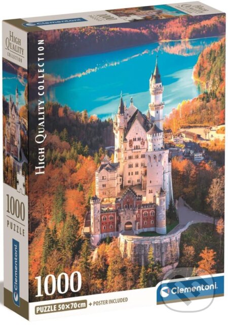 Clementoni Zámek Neuschwanstein 1000 dílků