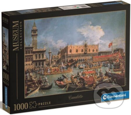 Puzzle Canaletto: Návrat Bucintora do Molo na Den Nanebevstoupení Páně