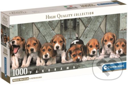 Puzzle Panorama: Bíglové - puzzle z kategorie Zvířata