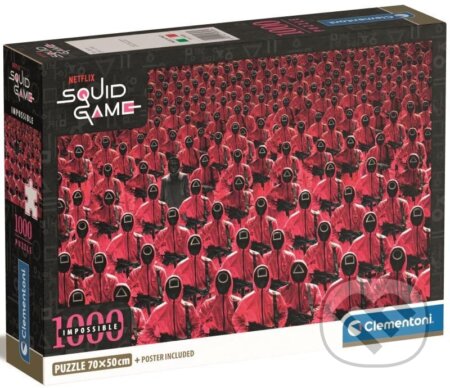 Klementoni nemožné puzzle: Hra na oliheň 1000 dílků