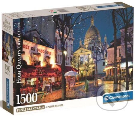 Puzzle: Puzzle Montmartre, Paříž (Clementoni)