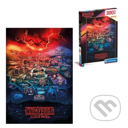 CLEMENTONI Stranger Things 300 dílků