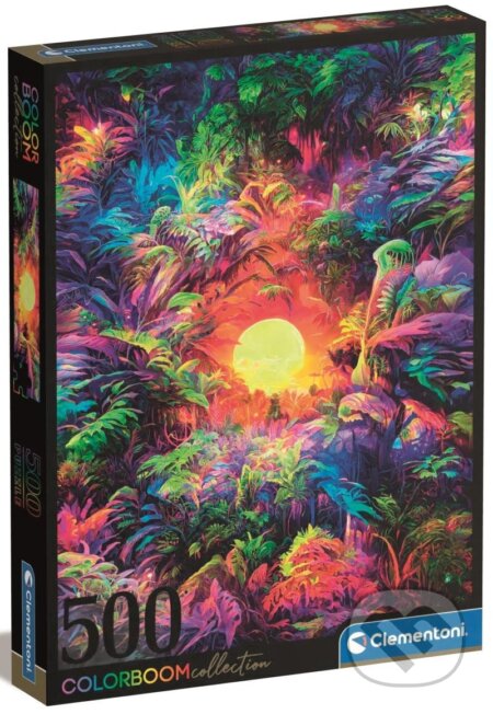 Puzzle Psychedelic Jungle Sunrise