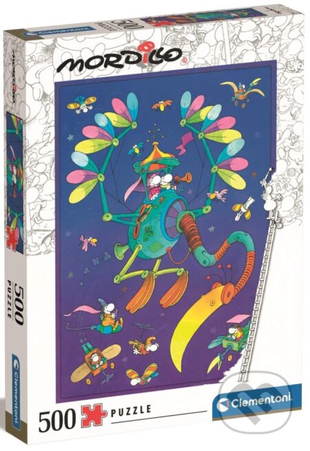 Puzzle Mordillo: Cesta