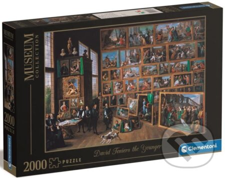 Puzzle: Puzzle David Teniers: Acivévoda Leopold Wilhelm (Clementoni)