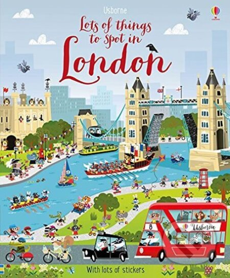 Kniha: Lots of Things to Spot in London (Matthew Oldham). Usborne, 2016