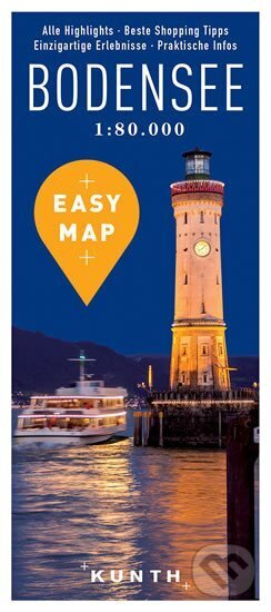 Kniha: Bodensee Easy Map (Marco Polo). Marco Polo, 2017