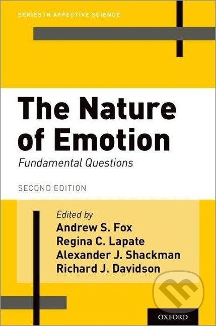 Kniha: The Nature of Emotion (Andrew S Fox)
