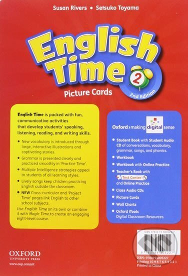Kniha: English Time 2 Picture Cards (2nd) (Susan Rivers). Oxford University Press, 2011