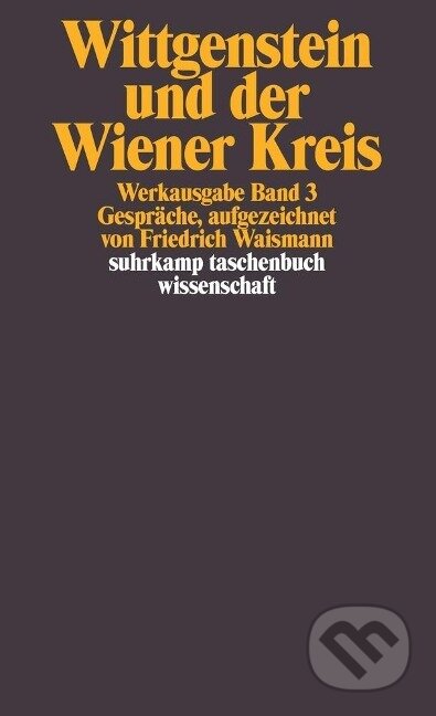 Kniha: Wittgenstein, L: Wiener Kreis (Ludwig Wittgenstein). Suhrkamp, 1984